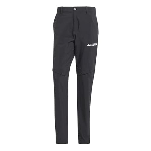 Image of adidas Men's Terrex Multi Zip Off Pants, Black, 36 Short