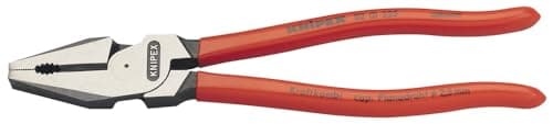 Image of Knipex 02 01 225 SBE High Leverage Combination Pliers, Blue, 225 mm