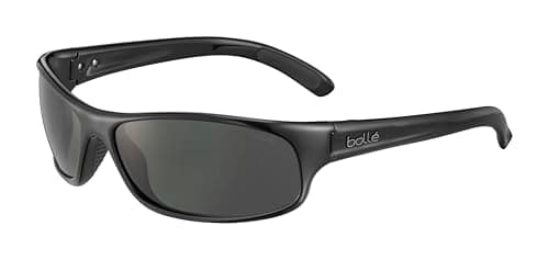 Image of bollé - ANACONDA Black Shiny - TNS Polarized, Sunglasses, Medium, Unisex Adult