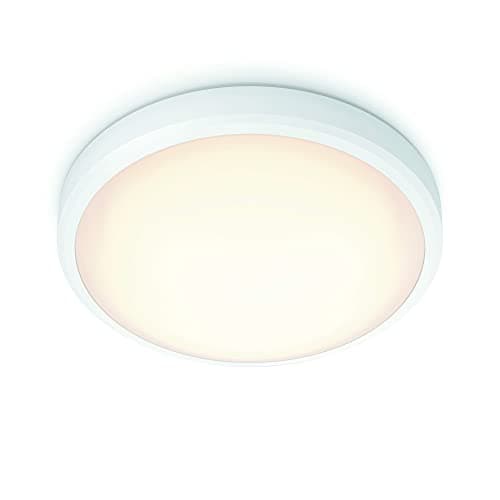 Image of Philips LED Doris Bathroom Ceiling Light 2700K 17W IP44 [Warm White - White] For Indoor Lighting, Bathroom and Kitchen