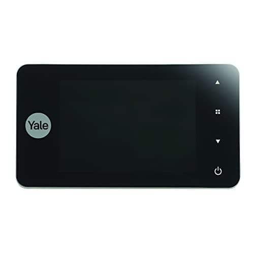 Image of Yale Digital Door Viewer Memory Plus 4500 - Captures images - integrated doorbell - live viewing - Silver - 45-4500-1440-00-60-11