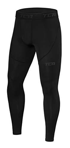 Image of TCA Men Pro Performance Compression Leggings Thermal Base Layer Tights - Black Stealth, M