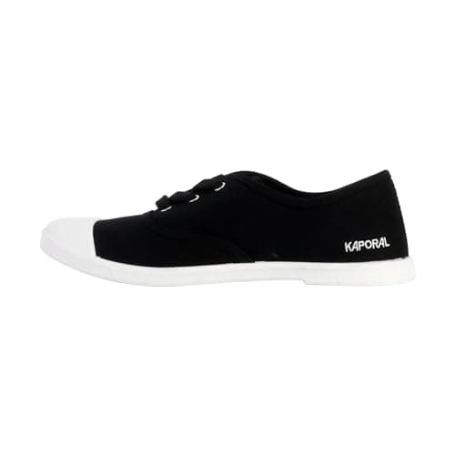 Image of Kaporal Women's Foly Sneaker, Black, 3.5 UK
