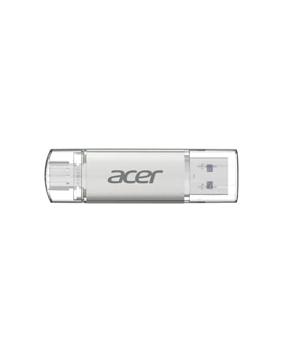 Image of Acer UT300 USB 3.0 Flash Drive 32GB, Memory Pen Stick with Transfer Speeds Up to 150 MB/s, USB Type-C Typc-A Thumb Drive for Phones, Laptops, TVs and Audio Equipment