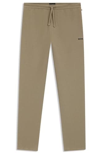 Image of BOSS 10269584 01 Men's Waffle Pants, Open Brown 245, L