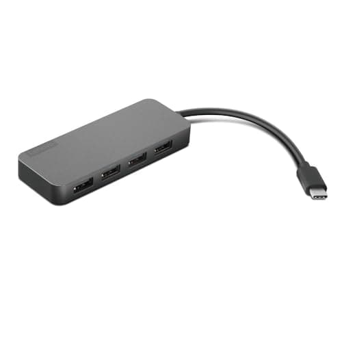 Image of Lenovo 4X90X21427 laptop dock/port replicator USB 3.2 Gen 2 (3.1 Gen 2) Type-C Grey