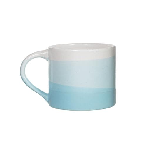 Image of Sass & Belle Sky Blue Marlowe Mug – 260ml Ceramic Coffee Cup, Hand-Glazed Stoneware in Soft Blue, Microwave & Dishwasher Safe, Ideal for Tea, Coffee Breaks or Thoughtful Gift Giving