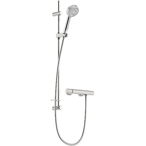 Image of Aqualisa MD110S Midas 110 mixer shower with adjustable head, Chrome, 11.0 mm*7.0 mm*28.8 mm
