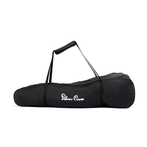 Image of Silver Cross - Universal Stroller Bag - Pram Organiser Bag | Travel Bag - Pram Accessories - Water Resistant - Black