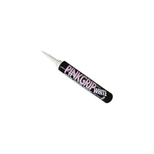 Image of Everbuild EVBWHITEGRIP 350 ml Pinkgrip Solvent Free Cartridge Adhesive - White 12