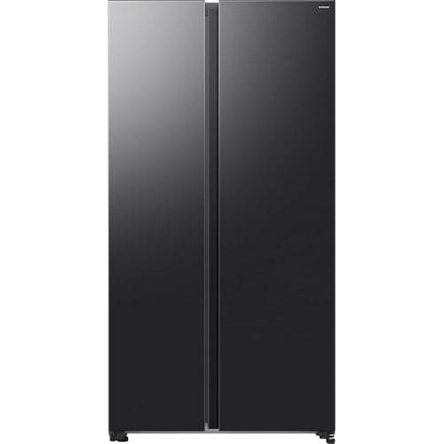 Image of Samsung RS70F65QEFEU Bespoke AI Series 6 American Style 659l Total No Frost Smart Fridge Freezer - Black Doi