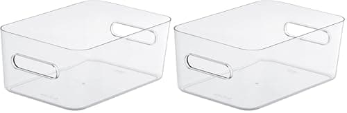 Image of SmartStore - Compact Box M - Medium - Clear (Pack of 2)