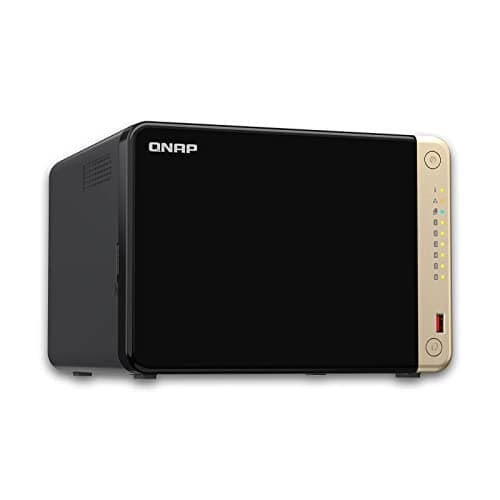 Image of TS-664-8G, 6-Bay, Affordable NAS, High Performance Desktop NAS, Intel Quad-core CPU, 2 x M.2 PCle Slots, Dual 2.5GbE, 8GB RAM