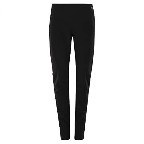 Image of Regatta Pentre Stretch Isoflex Durable Water Repellent Part Elasticated Waist 2 Zipped Pockets Trousers - Black, 20