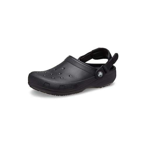 Image of Crocs Classic Work Clog Black Size 5 UK Men/ 6 UK Women