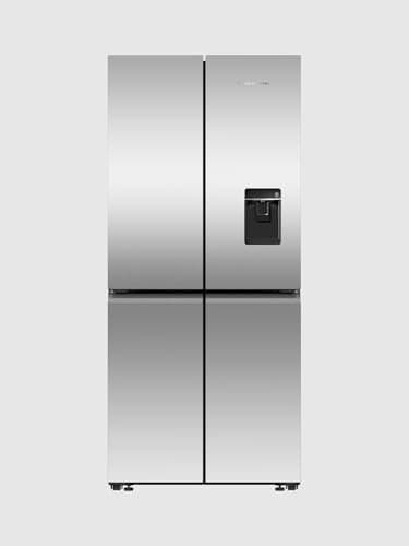 Image of Fisher & Paykel Series 7 RF500QNUX1 WiFi Connected Plumbed American Fridge Freezer – 489L Capacity, Stainless Steel Finish, Frost Free, Water & Ice Dispenser, E Rated Energy Efficient
