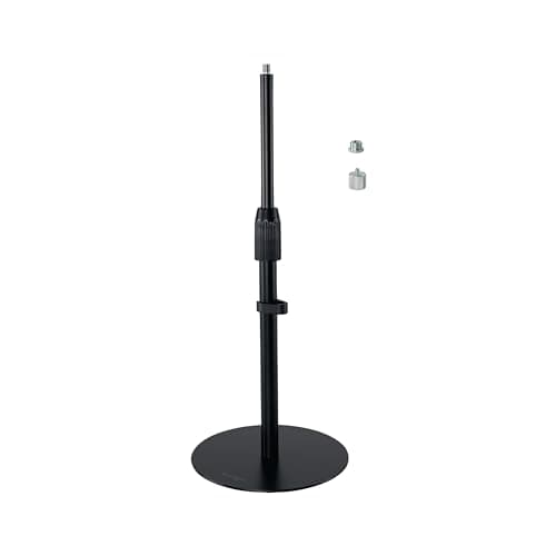 Image of Kensington A1010 Telescoping Desk Stand, Adjustable Height Mount for Microphones, Webcams and Lighting Systems, Non Slip Base, Platform Stand Holder for Tech Devices and Accessories (K87651WW)
