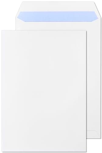 Image of Officely C5 Self Seal Pocket Envelopes 90 GSM 229mm x 162mm, White - Pack of 50
