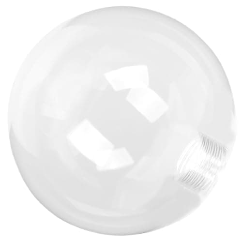 Image of jojofuny 15cm Clear Glass Globe Lamp Shade Replacement for Light G9 Lampshade, Round Globe Lampshade Ball Lamp Shade for Wall Sconces Chandelier Pendant Light