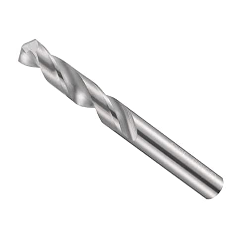 Image of CoCud Solid Carbide Drill Bits, 5.05mm Diameter, K35 Tungsten Carbide Precision Short Length Twist Drill Bits - (Applications: for Stainless Steel Alloy Metal), 1-Piece