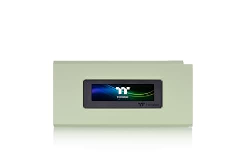 Image of Thermaltake Ceres 300 Matcha Green/Mid Tower E-ATX Computer Case with Tempered Glass Side Panel / 2xCT140 ARGB Fan Preinstalled/Rotational PCIe Slots / 3 Years Warranty