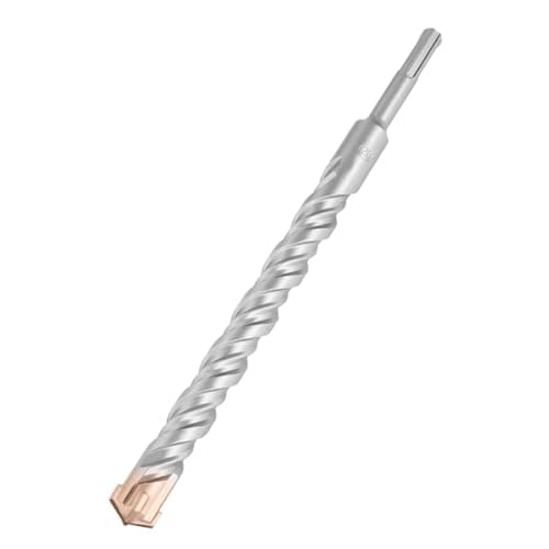 Image of HILPATY SDS Plus Masonry Drill Bits 20 x 250mm Tungsten Carbide Cross Tip Rotary Hammer Drill bit for Masonry, Concrete, Brick Wall, Cement, Stone