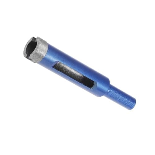Image of CoCud Diamond Core Drill Bit, 14mm Dia Round Shank, Tiles Stones Marble Concrete Dry/Wet Hole Saws Blue - (Applications: for M10 Angle Grinder), 1-Piece