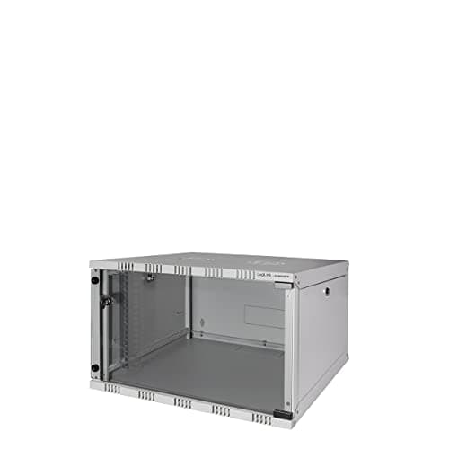 Image of LogiLink Eco Wall Cabinet 6HE (400 mm) Flat Pack (unmounted), 48.26 cm (19 Inches), grey