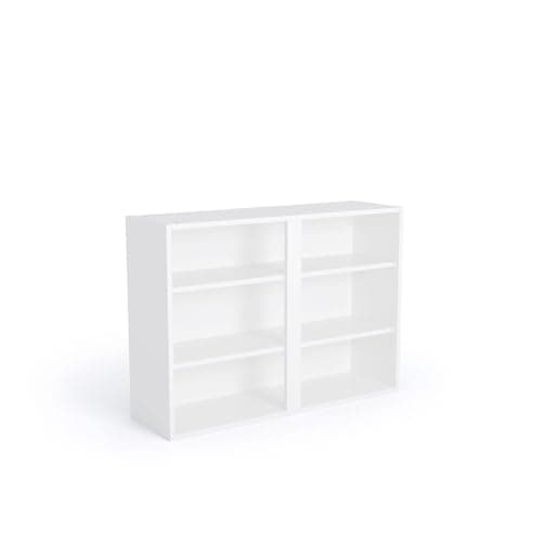 Image of Top Living MCR MFC White Flat Pack Kitchen Wall Units-Carcass 300mm to 1000mm-720mm High (Wall Unit (720mm H X 800mm W))