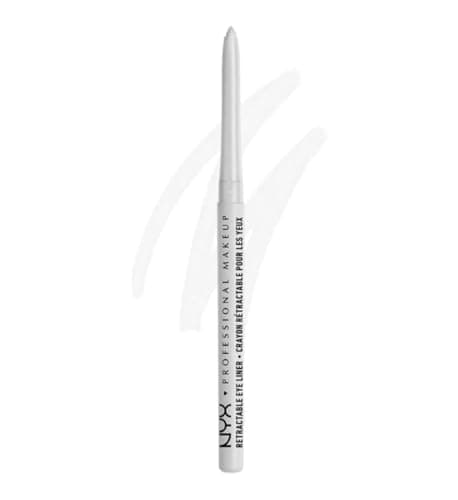 Image of NYX Eye Liner Mechanical Pencil Retractable Twist Up Eyeliner Crayon Auto Pen - White