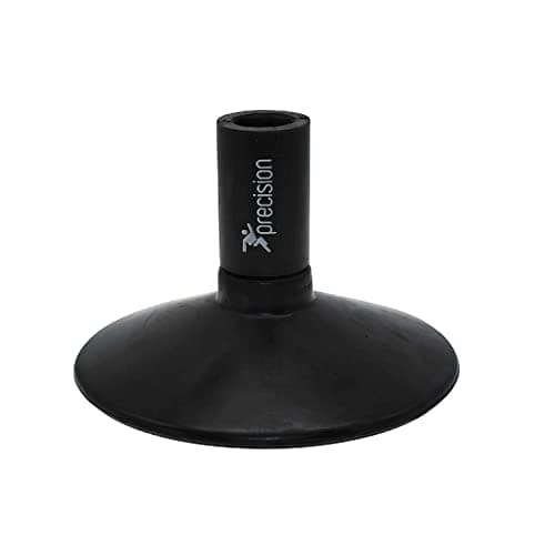 Image of 2022 Precision Rubber Corner & Boundary Pole Base - Black (Pack of 1)