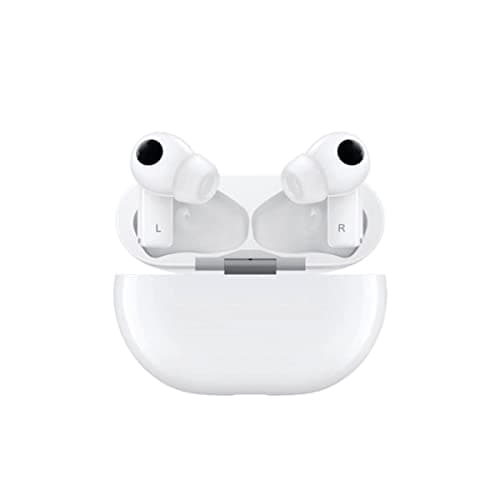 Image of HUAWEI FreeBuds Pro, True Wireless Bluetooth Earphone with Intelligent Noise Cancellation, 3-mic System, Quick Wireless Charging, Ceramic White