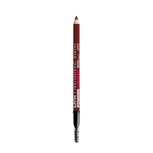 Image of NYX Professional Makeup Powder Louder Brow Pencil, Buildable Shades, Up to 12 Hours of Wear, Transfer and Fade Resistant, With Thickening Micro-Fibres, Vegan Formula, Shade: Black Cherry