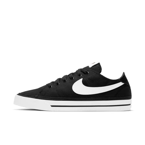 Image of Nike Men's Court Legacy Walking Shoe, Black/White, 7 UK