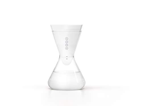 Image of Soma Filter Carafe with Shatter-Resistant Glass, Filter Pitcher, and One Replaceable Filter - Reduces Chlorine Taste and Odour - Filters Contaminants - Reusable & Eco-Friendly - 6-Cup/1.36L, White