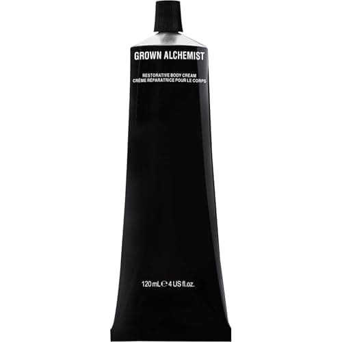 Image of Grown Alchemist Restorative Body Cream - Mandarin, Rosemary Leaf, Bioactive Natural Body Skin Care - Deeply Hydrating Moisturiser, Sooth Dry Skin, Firming, Tightening Moisturising Lotion - 120 ml