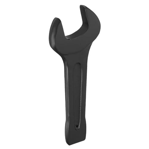 Image of sourcing map Open End Striking Wrench 50mm Metric CR-V Steel Single Open Spanner Baking Paint U Shape Head Wrench Hand Tool for Mechanical Automotive Repair