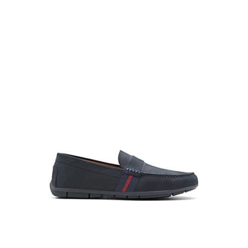 Image of ALDO Men's Damianflex Moccasin, Navy, 12 UK