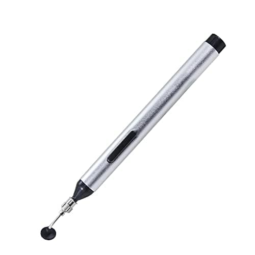 Image of WANGCL Manual Solder Sucker Solder Desoldering Pump Sucker Ic Smd Vacuum Suction Pen with 3 Tips