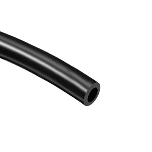 Image of TOP-VIGOR Silicone Tube 12mm ID x 18mm OD 1m / 3.28ft Length, Flexible Silicone Rubber Tubing Water Air Hose Pipe for Pump Transfer Black