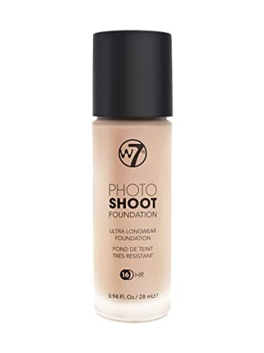 Image of W7 Photoshoot Foundation - Rich and Full Formula - Long Wear, Budge-Proof Coverage (Sand Beige)