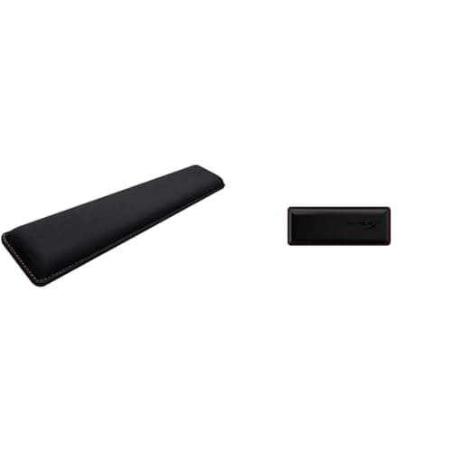 Image of HyperXHyperX Wrist Rest for Full-Sized Keyboards & 4Z7X2AA Wrist Rest – Mice, Cooling Gel, Memory Foam, Anti-Slip, BlackHyperX