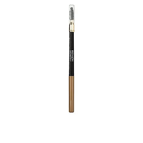 Image of Revlon Colorstay Eyebrow Pencil with Spoolie Brush, Waterproof, Longwearing, Angled Tip Applicator for Perfect Brows, Blonde (205)
