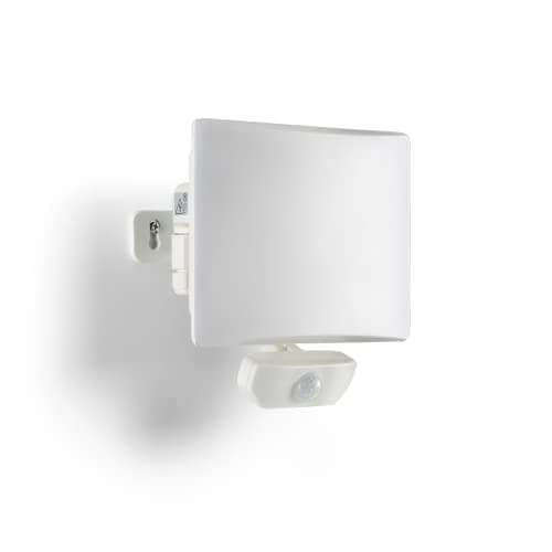 Image of Auraglow 20W 1650lm Full Screen Slimline LED Security Motion Sensor PIR Flood Light White Outdoor Wall Lamp