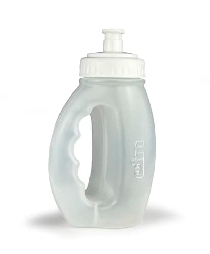 Image of Ultimate Perfomance Runners Bottle 300cc Opaque Carbon Neutral Certified BPA free flexible food grade plastic Fully Recyclable Ergo Shape Soft Spout Cap Run Hike Outdoor Sport Marathon Ultimate Event