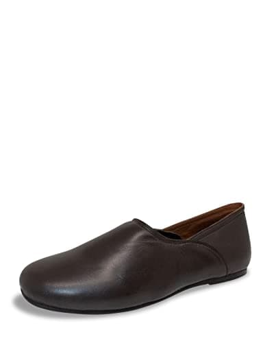 Image of Mens Real Leather Grecian Slippers 12 UK