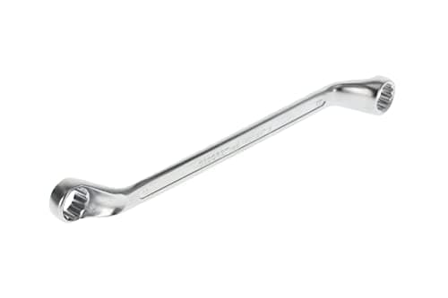 Image of GEDORE Red Double-Ended Ring Spanner SW 17 x 19 mm L 268 mm Chrome Vanadium Steel Silver