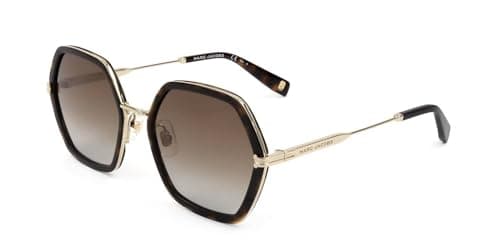 Image of Marc Jacobs Mj 1018/s 086/HA HAVANA Sunglasses Women's Metal, Standard, 53
