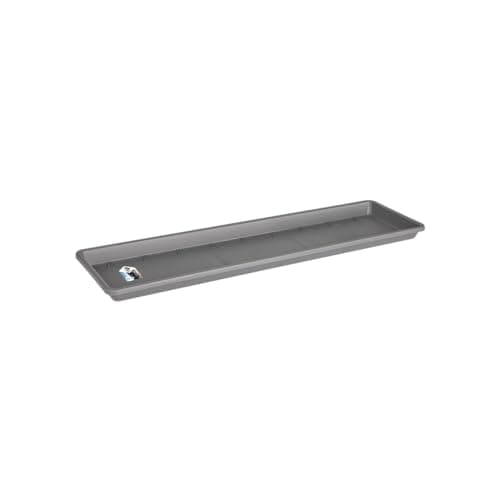 Image of elho Barcelona Xl Saucer 60 - Saucer for Balcony & Outdoor - Ø 54.5 x H 3.6 cm - Black/Anthracite