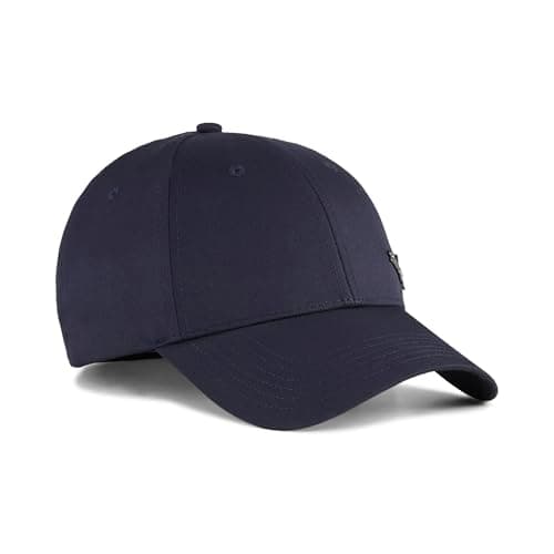 Image of PUMA Unisex Essentials Metal Cat Baseball Cap, PUMA Navy, One Size